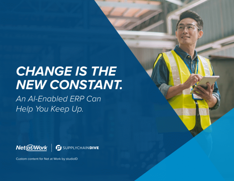 Change Is the New Constant. An AI-Enabled ERP Can Help You Keep Up